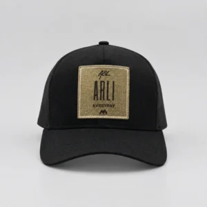 Black Premium Label Trucker Cap